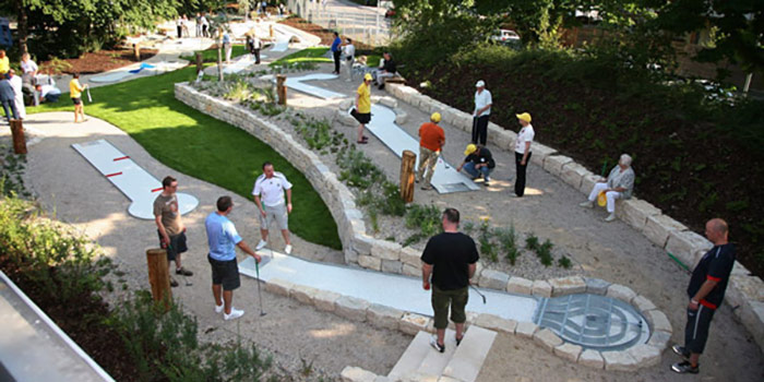 Minigolfpark im BÃ¤derwerk